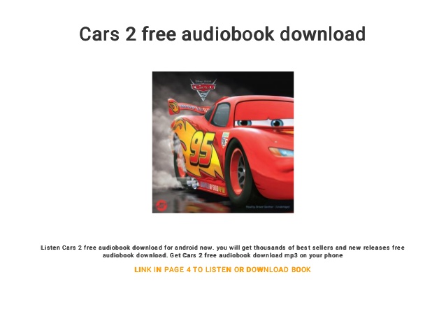 Cars 2 free download for android download